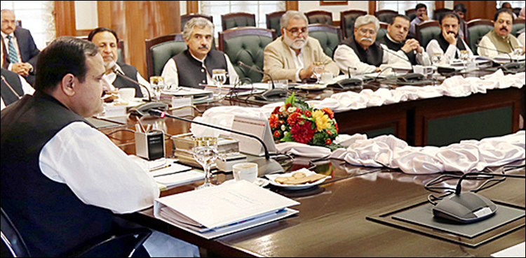 Buzdar, cabinet meeting, December 29