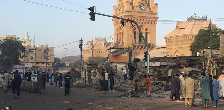 Empress Market demolished