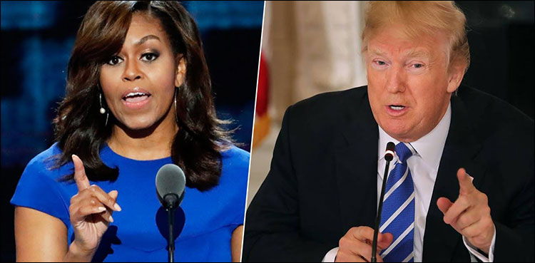 Michelle Obama slams Trump