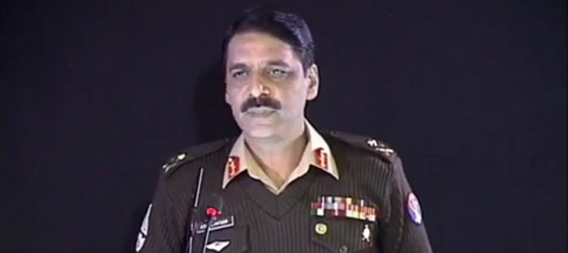 Maj General Asif Ghafoor exposes IAF’s lie of hitting F-16 by MiG-21