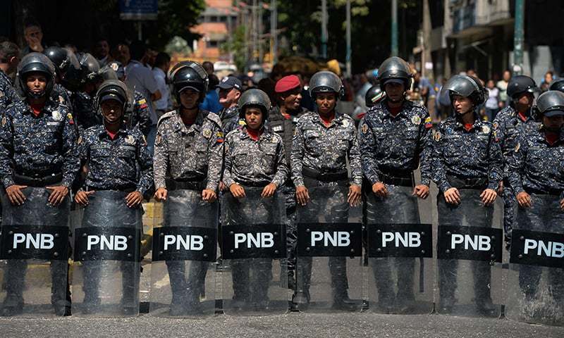 Five foreign journalists arrested in Venezuela