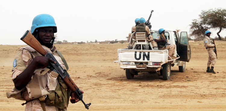 UN peacekeepers, mali,