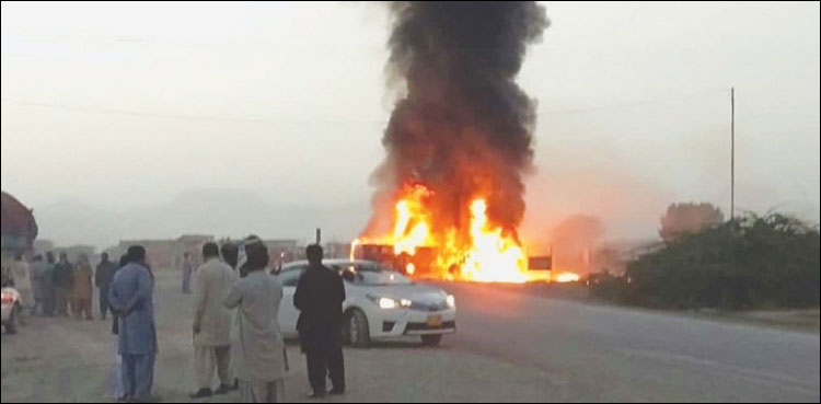 bus collision Lasbela