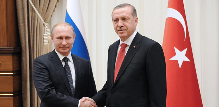 Erdogan, Turkey ties with Russia, talks with Putin