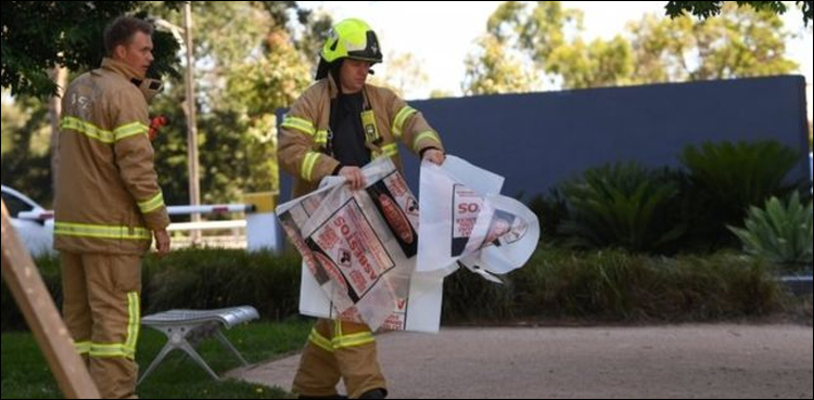 suspicious package Australia