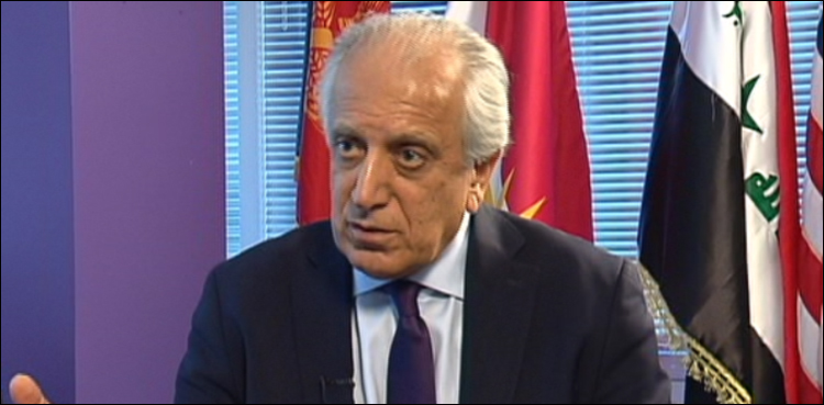 US envoy Zalmay Khalilzad