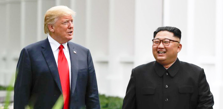 Donald Trump, Kim Jong Un