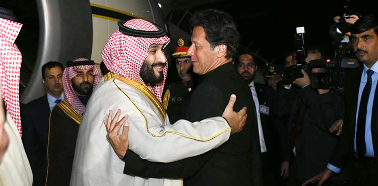 Imran Khan, Mohammad bin Salman, Saudi Crown Prince,