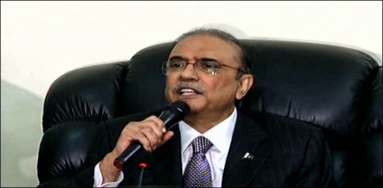 Asif Zardari, India