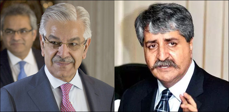 Khawaja Asif Naveed Qamar Nandipur