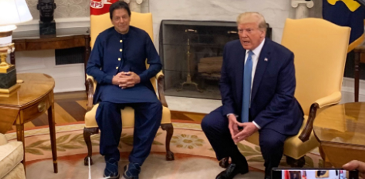 Imran Khan Donald Trump White House