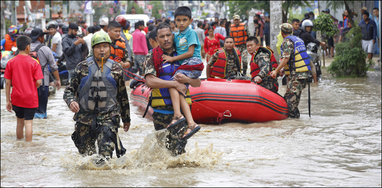 Nepal heavy rains schools shut