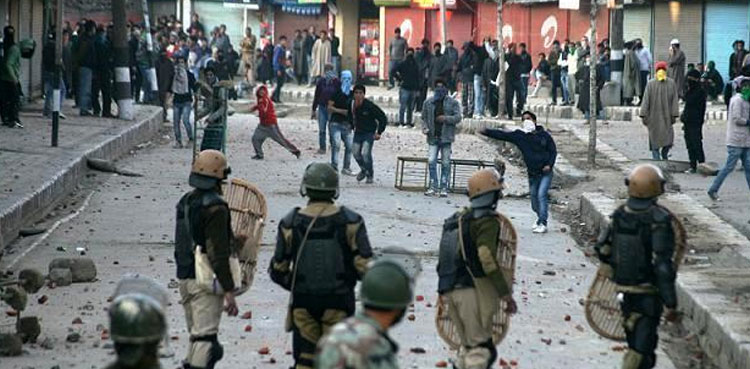 Curfew continues for 57th consecutive day in Indian occupied Kashmir