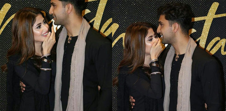 Sajal Ahad Make Public Appearance As Engaged Couple