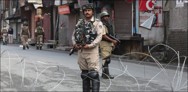 curfew, occupied Kashmir