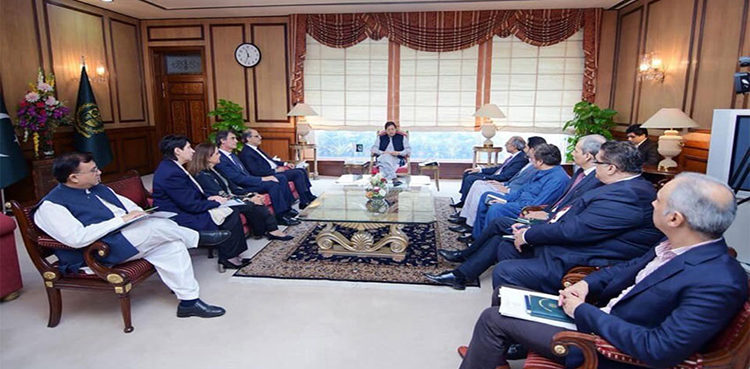 IMF delegation, Imran Khan