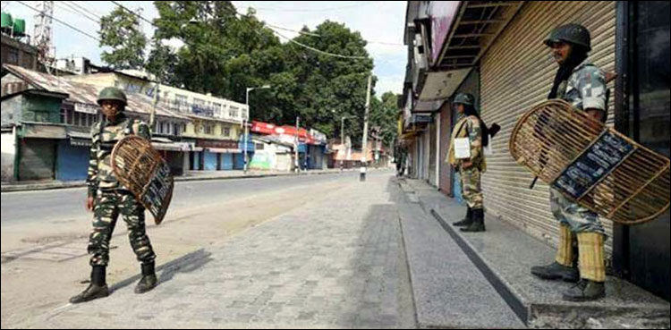 occupied Kashmir, curfew