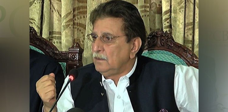 Raja Farooq Haider denounces Indian aggression along LoC