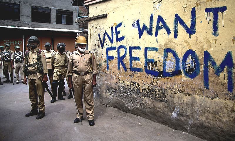 Occupied Kashmir Indian troops