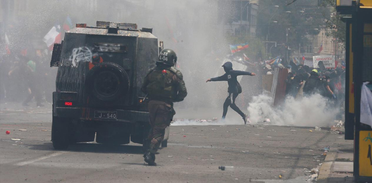 Chile protests currency