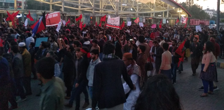 Students Solidarity March student unions