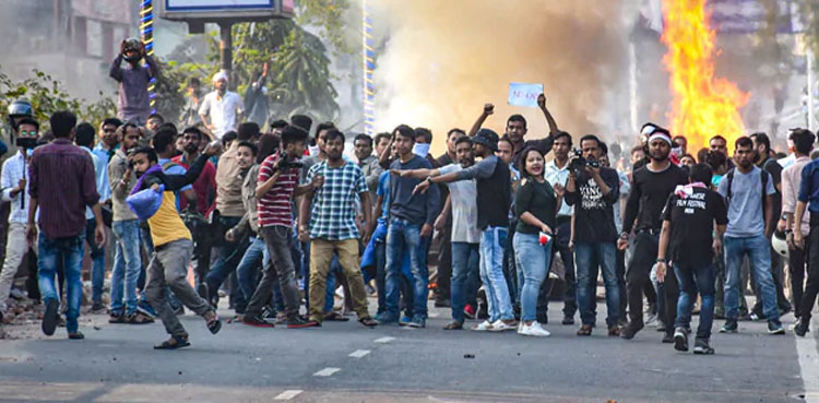 At least 2 dead after police open fire amid raging India protests