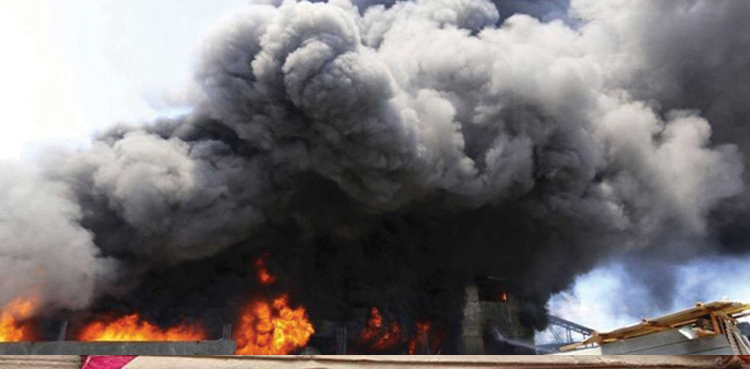 Fire at Gujranwala asphalt plant extinguished, four trucks ...