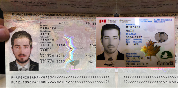 Afghan National Caught Trying To Travel With Fake Passport To Canada   Mirzada 