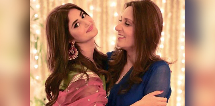 Sajal Aly, mother-in-law