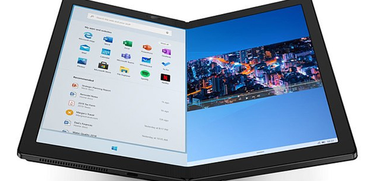 World's first foldable PC Lenovo ThinkPad X1 Fold CES 2020