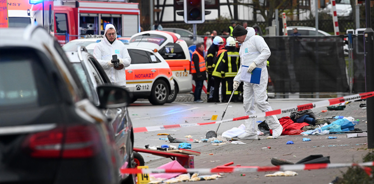 Car accident Germany carnival Volkmarsen