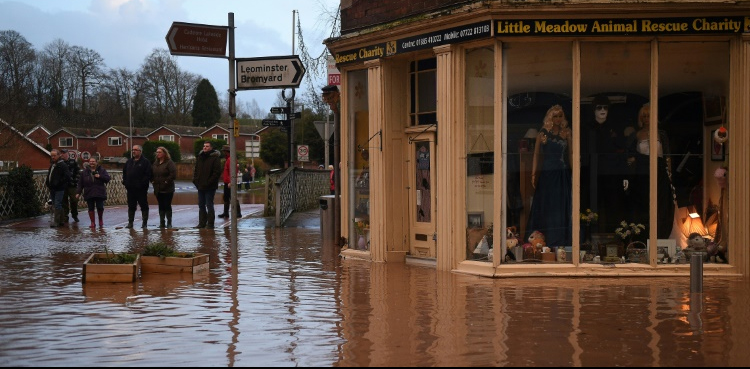 Storm Dennis disasters UK