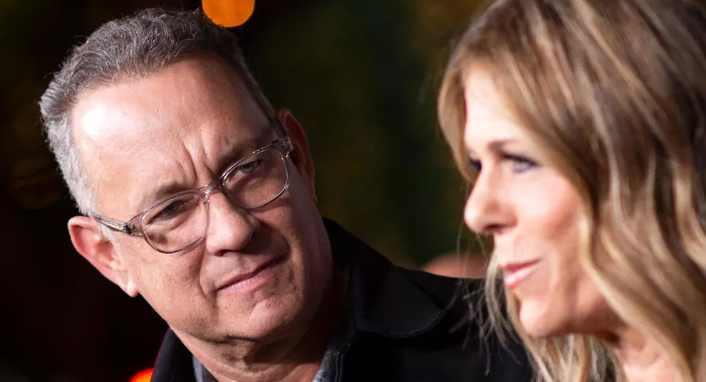 Tom Hanks, wife, coronavirus