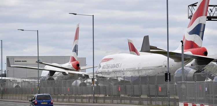 British Airways Boeing