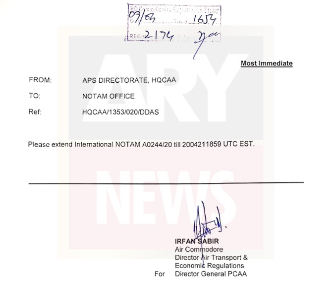 CAA closure flight operations coronavirus