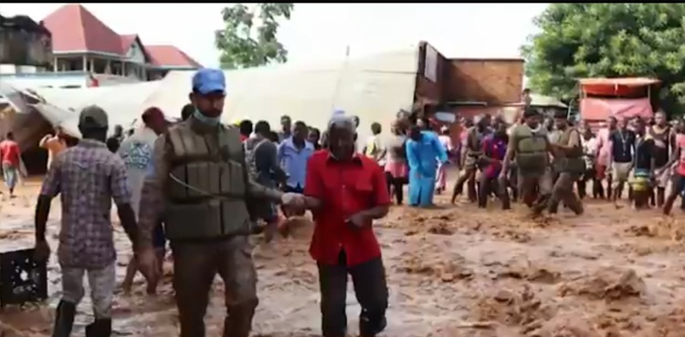 Pakistani peacekeepers rescue over 2000 people in flood-hit Congo: ISPR