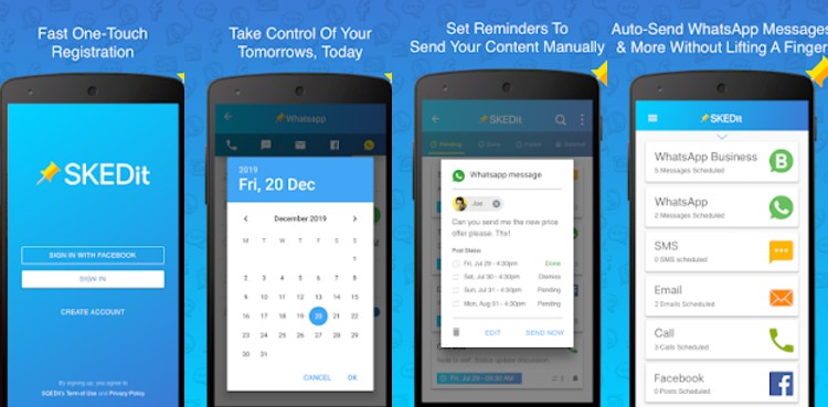 Now you can schedule Whatsapp messages on Android, iPhone