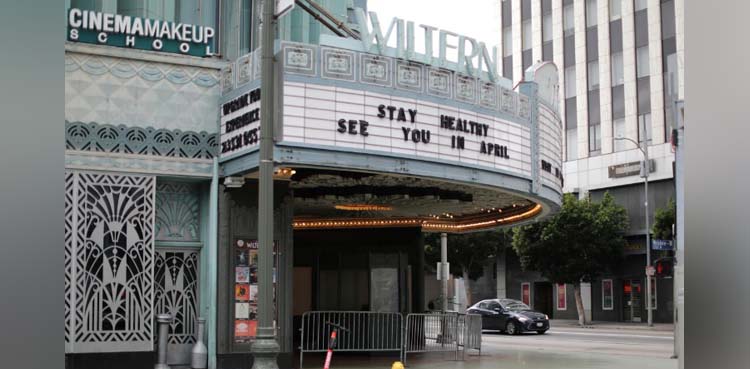 Los Angeles, movie theatre, coronavirus