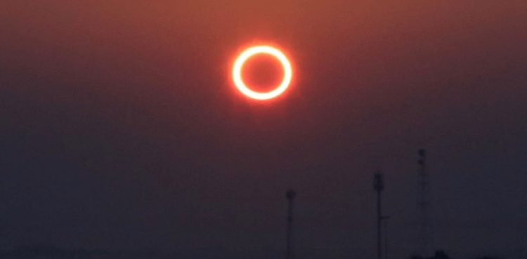 Ring of Fire solar eclipse