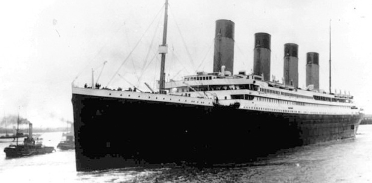 Rare picture iceberg Titanic Captain W Wood