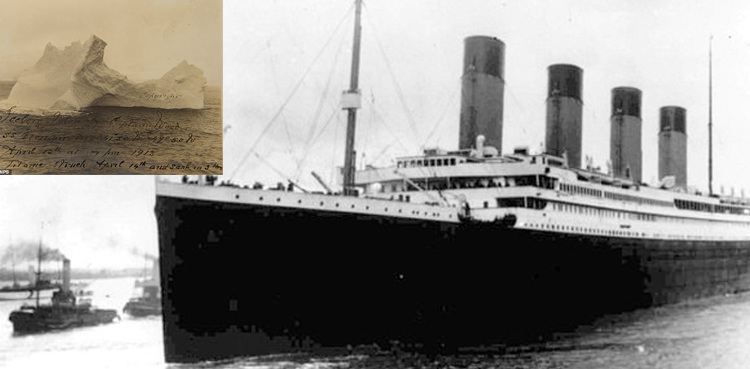 Picture of iceberg that sunk Titanic goes viral