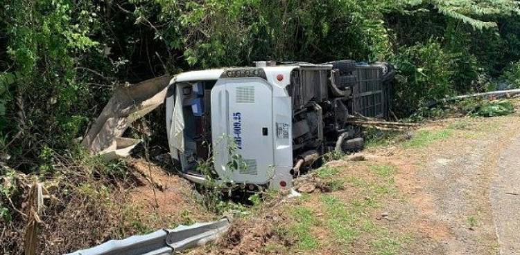 bus crash, China,