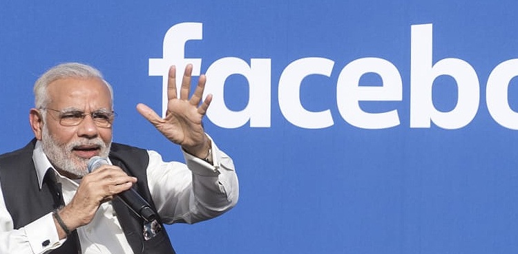 Modi Facebook social media India