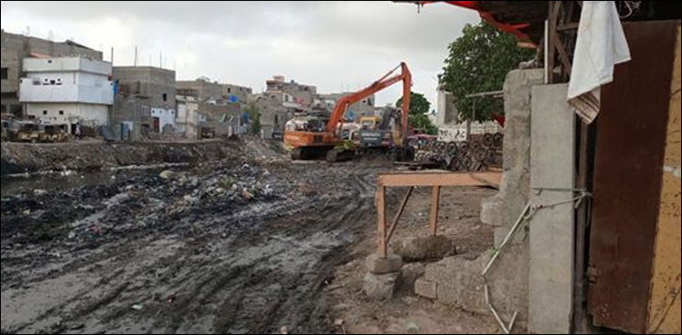 gujjar nullah, anti-encroachment, Karachi