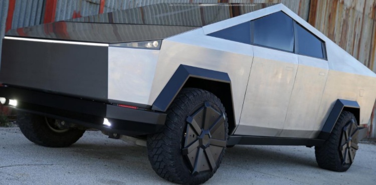 Tesla fan impatient for Cybertruck release builds a lookalike