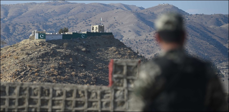 pakistan army soldier firing afghanistan border ispr