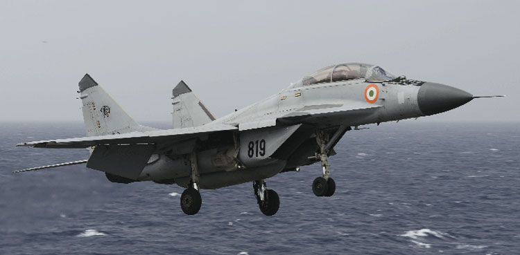 Indian trainer jet crashes into Arabian Sea