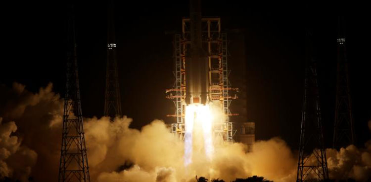 China launch of rocket probe moon