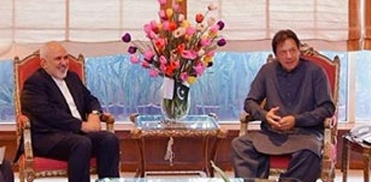 javad-zarif-PM-imran khan-pakistan-iran