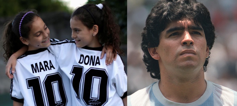 Mara and Dona: Argentine twins a living tribute to soccer great